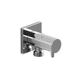 Riobel - Handshower Outlet With Integrated Volume Control - Chrome