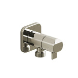 Riobel - Handshower Outlet With Integrated Volume Control - Polished Nickel