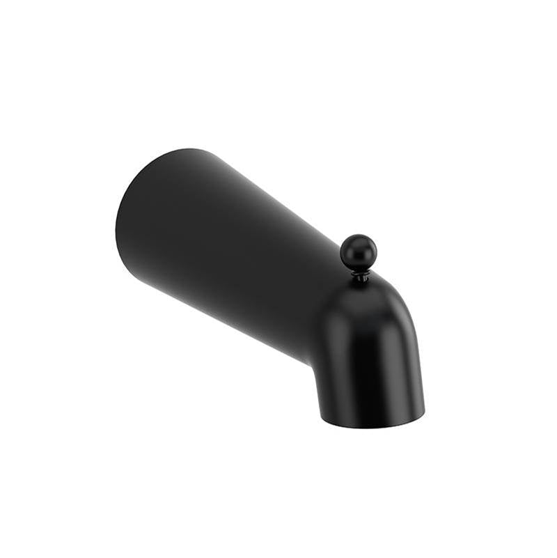 Riobel - Wall Mount Tub Spout With Diverter - Black