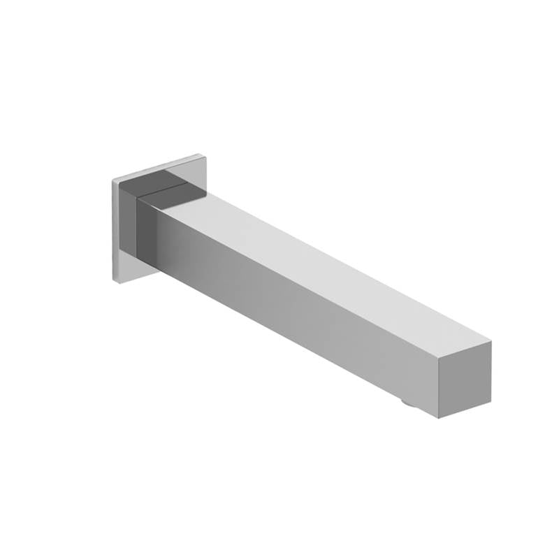 Riobel - Square wall-mount tub spout