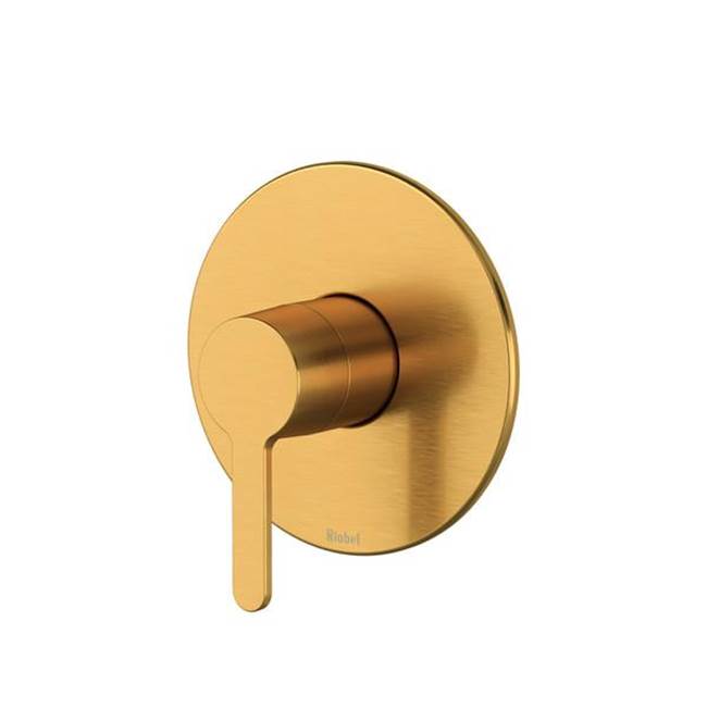 Riobel - NibiE 1/2'' Pressure Balance Trim - Brushed Gold