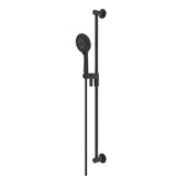Riobel - Handshower Set With 36'' Slide Bar and 5-Function Handshower - Black