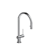 Riobel - AzureE Pull-Down Kitchen Faucet With Single Spray - Chrome