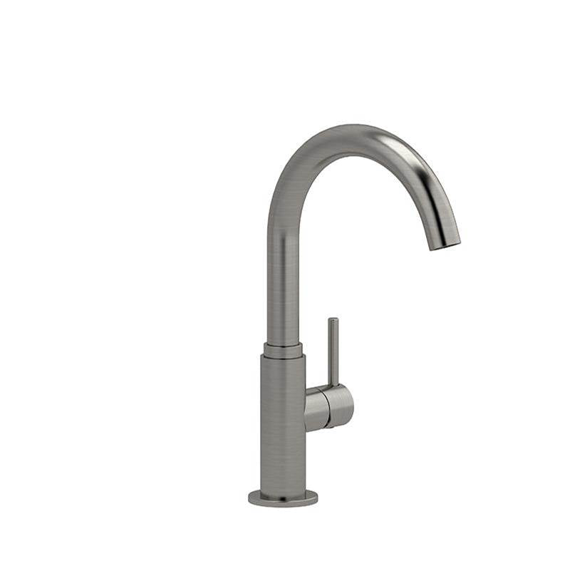 Riobel - AzureE Bar/Food Prep Kitchen Faucet With C-Spout - Stainless