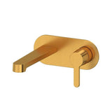 Riobel - NibiE Wall Mount Lavatory Faucet Trim - Brushed Gold