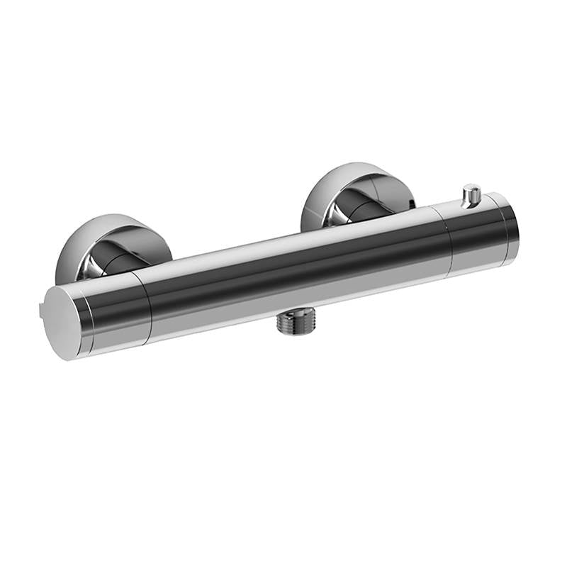 Riobel - 1/2'' Thermostatic External Bar - Chrome