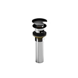 Riobel - Push Drain With Overflow - Polished Nickel