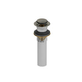 Riobel - Push Drain Without Overflow - Brushed Nickel