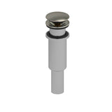 Riobel - Push Drain Without Overflow - Brushed Nickel