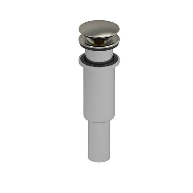 Riobel - Push Drain Without Overflow - Brushed Nickel