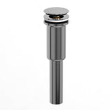 Riobel - Push Drain Without Overflow - Polished Nickel