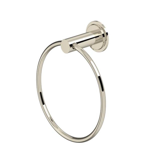 Riobel - ArcaE Towel Ring - Polished Nickel