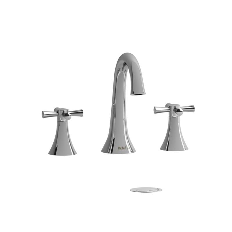 Riobel - Edge Widespread Lavatory Faucet - Chrome