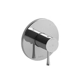 Riobel - Edge 1/2'' Therm & Pressure Balance Trim With 3 Functions - Chrome