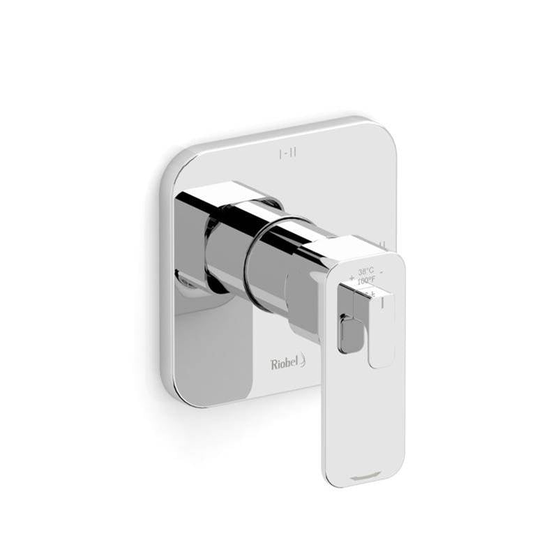 Riobel - EquinoxE 1/2'' Therm & Pressure Balance Trim With 3 Functions - Chrome