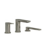 Riobel - FreskE 3-Hole Deck Mount Tub Filler Trim - Brushed Nickel