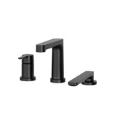 Riobel - NibiE 3-Hole Deck Mount Tub Filler Trim - Black