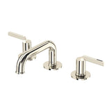 Riobel - AuthenticaE Widespread Lavatory Faucet With Low Spout - Polished Nickel