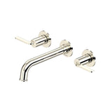 Riobel - AuthenticaE Wall Mount Lavatory Faucet Trim - Polished Nickel