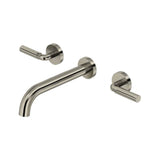 Riobel - RiuE Wall Mount Lavatory Faucet Trim - Brushed Nickel
