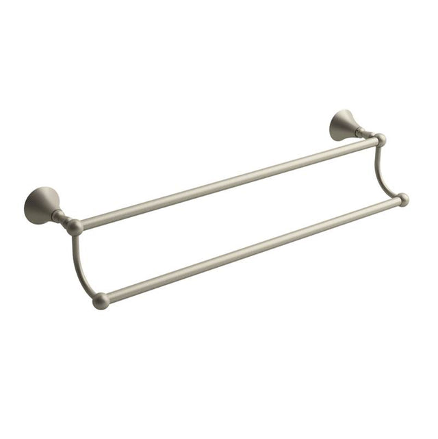Riobel - HudsonE Double 24'' Towel Bar - Brushed Nickel