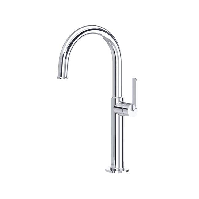 Riobel - AuthenticaE Single Handle Tall Lavatory Faucet - Chrome