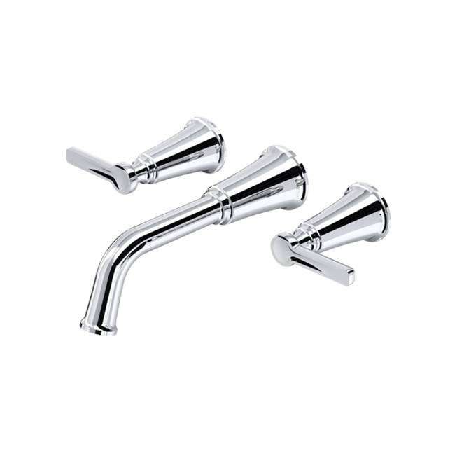 Riobel - MomentiE Wall Mount Tub Filler Trim - Chrome