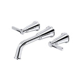 Riobel - MomentiE Wall Mount Tub Filler Trim - Chrome