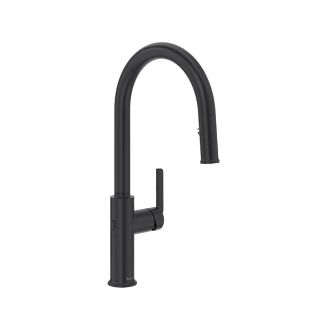 Riobel - AuthenticaE Pull-Down Touchless Kitchen Faucet - Black