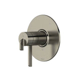 Riobel - AuthenticaE 1/2'' Therm & Pressure Balance Trim With 5 Functions - Brushed Nickel