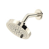 Riobel - 5'' 6-Function Showerhead With Arm - Polished Nickel