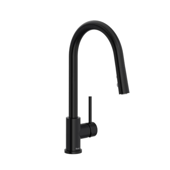 Riobel - JoliE Pull-Down Kitchen Faucet - Black