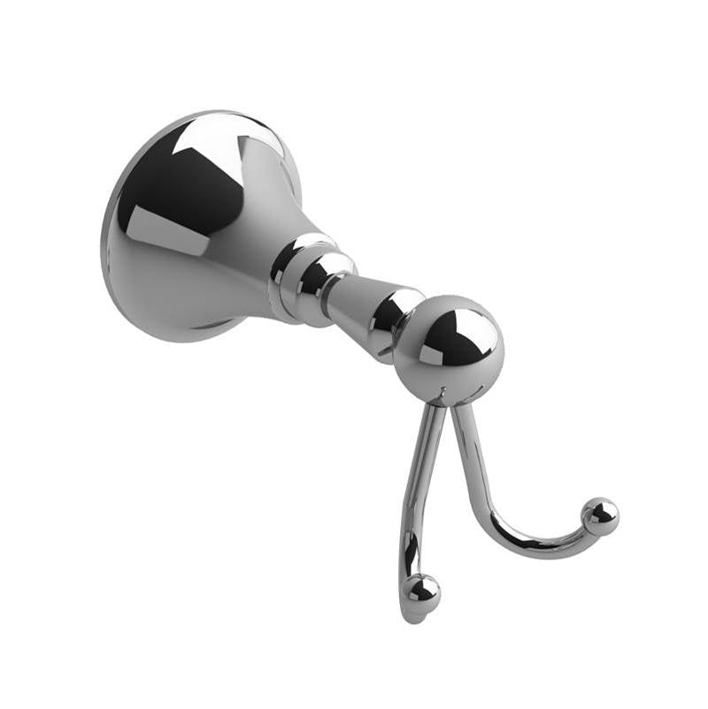 Riobel - MomentiE Double Robe Hook - Chrome