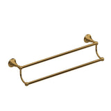 Riobel - MomentiE Double 24'' Towel Bar - Brushed Gold