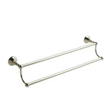 Riobel - MomentiE Double 24'' Towel Bar - Polished Nickel