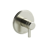 Riobel - MomentiE 1/2'' Therm & Pressure Balance Trim With 5 Functions - Brushed Nickel