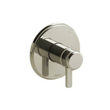 Riobel - MomentiE 1/2'' Therm & Pressure Balance Trim With 5 Functions - Polished Nickel