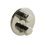 Riobel - MomentiE 3/4'' Therm & Pressure Balance Trim With 6 Functions - Polished Nickel