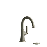 Riobel - MomentiE Single Handle Lavatory Faucet With C-Spout - Brushed Nickel