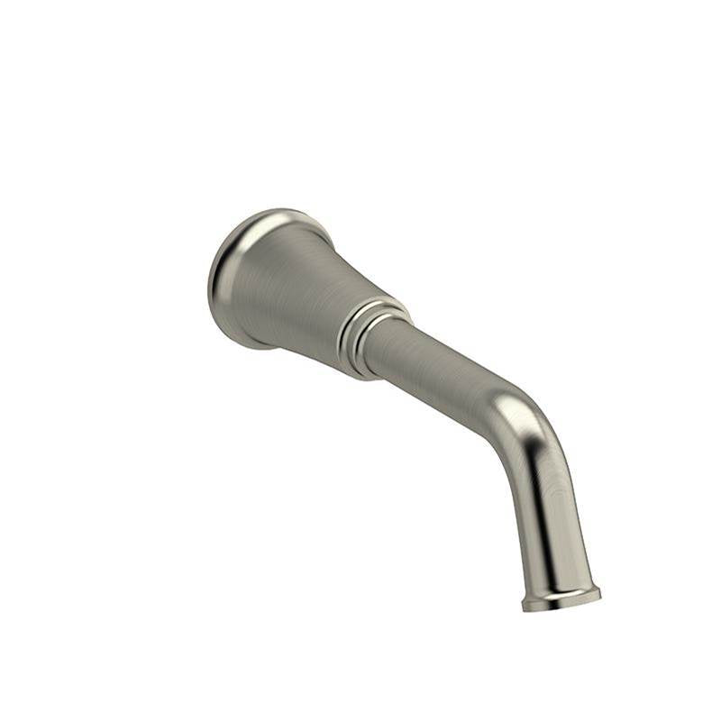 Riobel - MomentiE Wall Mount Tub Spout - Brushed Nickel