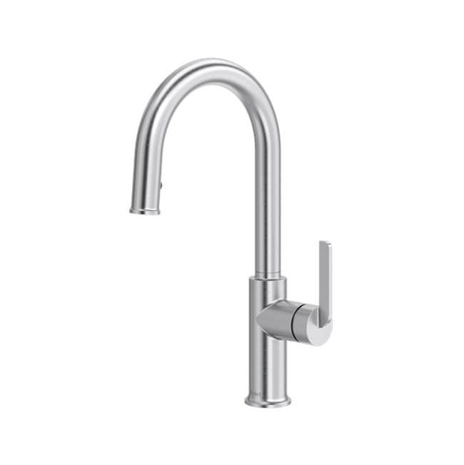 Riobel - AuthenticaE Pull-Down Kitchen Faucet With Single Spray - Stainless Steel