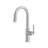 Riobel - AuthenticaE Pull-Down Kitchen Faucet With Single Spray - Stainless Steel