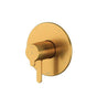 Riobel - NibiE 1/2'' Therm & Pressure Balance Trim With 3 Functions - Brushed Gold