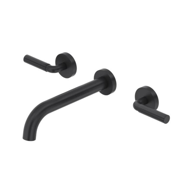 Riobel - RiuE Wall Mount Lavatory Faucet Trim - Black