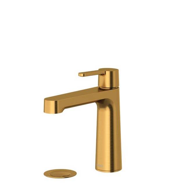 Riobel - NibiE Single Handle Lavatory Faucet With Top Handle - Brushed Gold