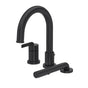 Riobel - AuthenticaE 3-Hole Deck Mount Tub Filler Trim - Black
