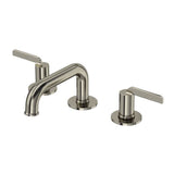 Riobel - AuthenticaE Widespread Lavatory Faucet With Low Spout - Brushed Nickel