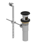 Riobel - Pop-up Drain With Overflow - Black