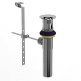 Riobel - Pop-up Drain With Overflow - Polished Nickel