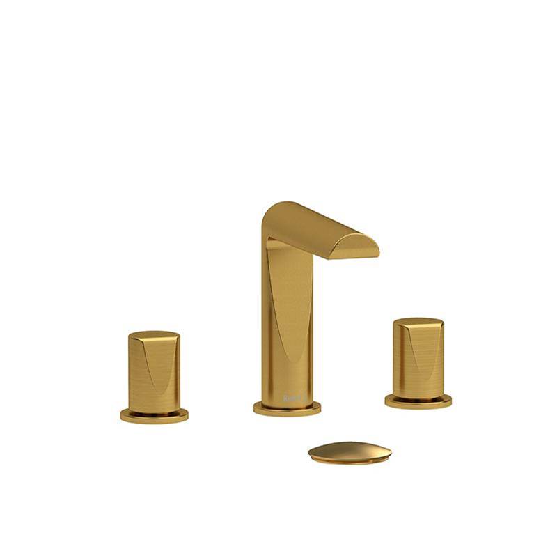 Riobel - ParabolaE Widespread Lavatory Faucet - Brushed Gold